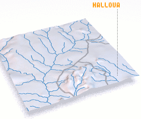 3d view of Halloua