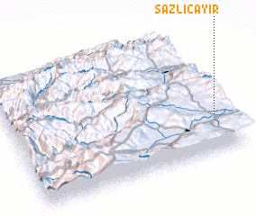 3d view of Sazlıçayır