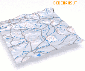 3d view of Dedemaksut