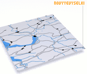 3d view of Novyye Vyselki