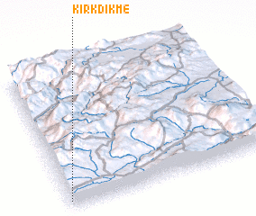 3d view of Kırkdikme