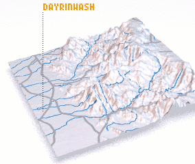 3d view of Dayr ‘Inwāsh