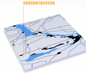 3d view of Krasnaya Sosna