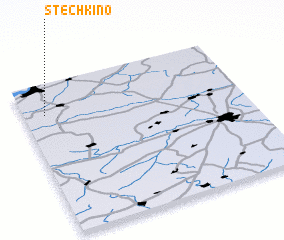 3d view of Stechkino