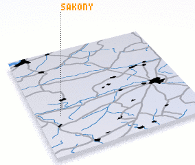 3d view of Sakony