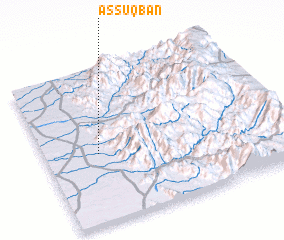 3d view of As Suqbān