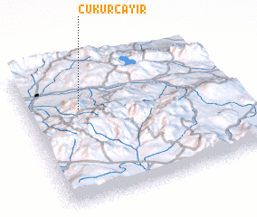 3d view of Çukurçayır