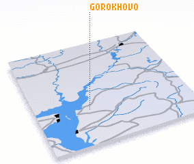 3d view of Gorokhovo