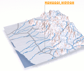 3d view of Maḩwá al Hirrah