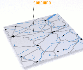 3d view of Sorokino