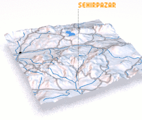 3d view of Şehirpazar