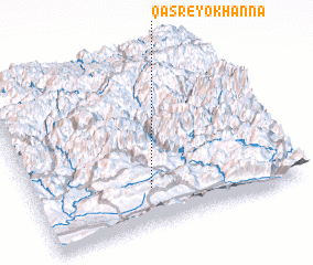 3d view of Qaşr-e Yōkhanna