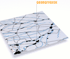 3d view of Georgiyevsk