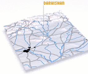 3d view of Darwīshān