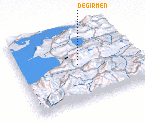 3d view of Değirmen