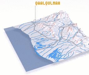 3d view of Qā‘ al Qulmah