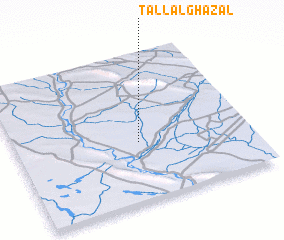 3d view of Tall al Ghazāl