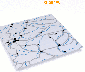 3d view of Slavnyy