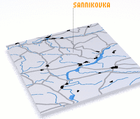 3d view of Sannikovka