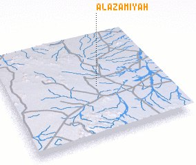 3d view of Al ‘Az̧amīyah