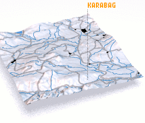 3d view of Karabağ