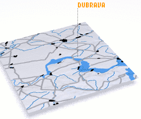 3d view of Dubrava