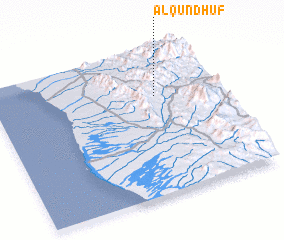 3d view of Al Qundhūf