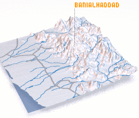 3d view of Banī al Ḩaddād