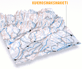 3d view of Kvemo-Shakshaketi