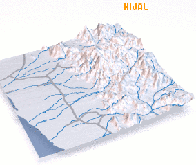 3d view of Ḩijāl