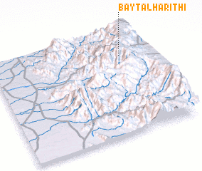 3d view of Bayt al Ḩārithī