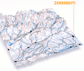 3d view of Zemo-Khviti