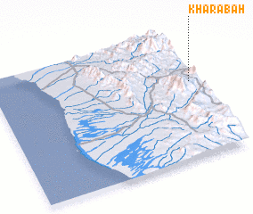 3d view of Kharābah