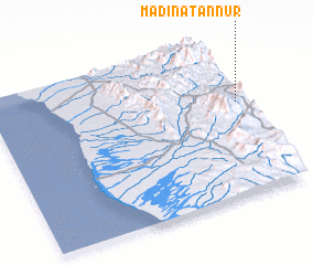 3d view of Madīnat an Nūr