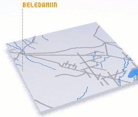 3d view of Beled Amiin