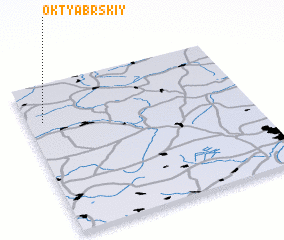 3d view of Oktyabr\