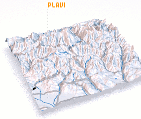 3d view of P\