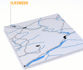 3d view of Ileshevo