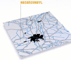 3d view of Ḩasan Suhayl