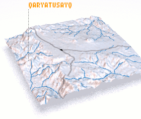 3d view of Qaryat ‘Usayq