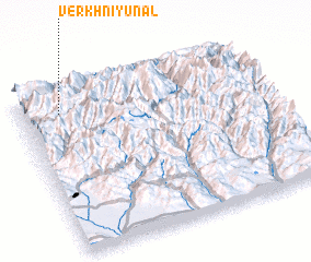 3d view of Verkhniy Unal