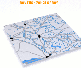 3d view of Bayt Ḩamzah al ‘Abbās