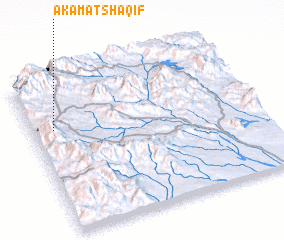 3d view of Akamat Shaqīf