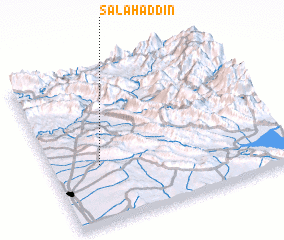 3d view of Şalāḩ ad Dīn