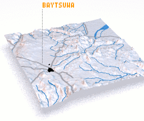 3d view of Bayt Suwā