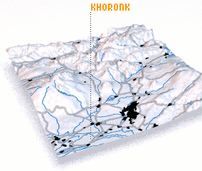 3d view of Khoronkʼ