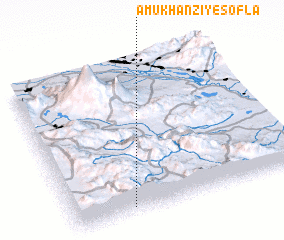 3d view of ‘Amūkhānzī-ye Soflá