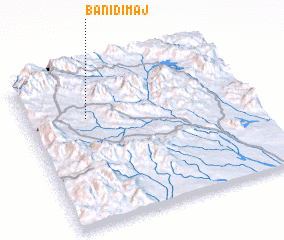 3d view of Banī Dimāj