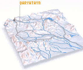 3d view of Qaryatayn