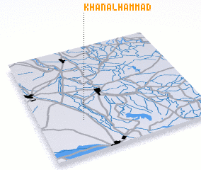 3d view of Khān al Ḩammād